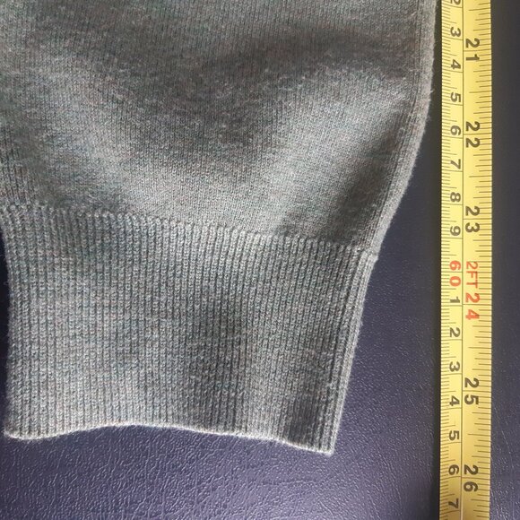 Polo Ralph Lauren SZ M Pima Cotton Sage Green Men's V-Neck Sweater | Blue Label - Picture 6 of 9